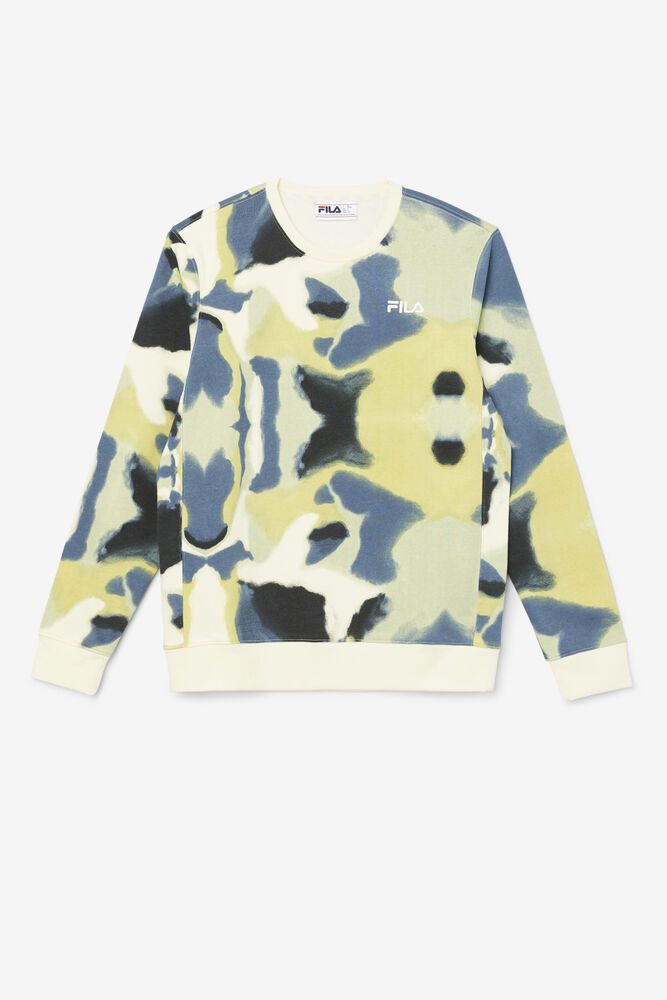 Fila Jael Sweatshirt Camo - Womens - 10639NEMZ